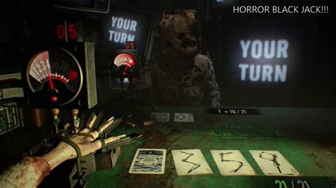 horror blackjack game.